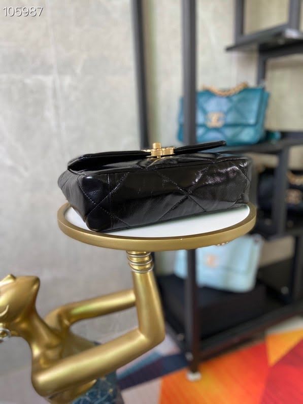 Chanel女包 香奈兒專櫃2020秋冬款19Bag AS1160油蠟皮 Chanel大菱格紋鏈條女包  djc4307